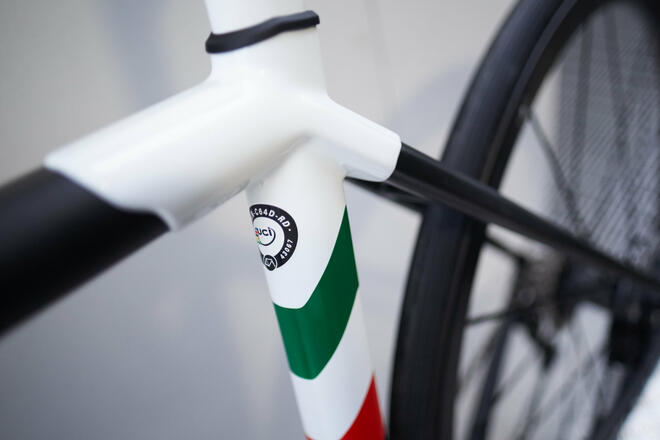colnago c64 italian flag
